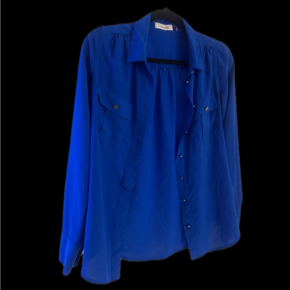 Calvin Klein Royal Blue Shirt